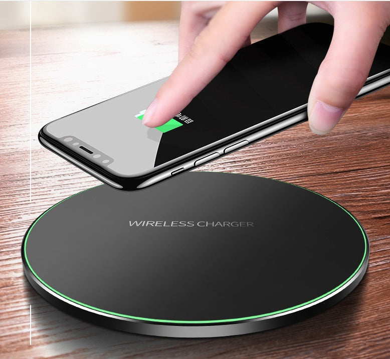 Gogetcart Fast Wireless Charger Pad – High Speed Charging for iPhone & Samsung