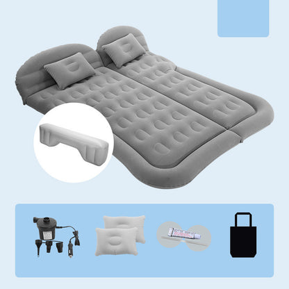 Inflatable Car Mattress for SUV – Portable Travel Bed with Pillows