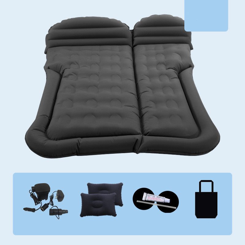 Inflatable Car Mattress for SUV – Portable Travel Bed with Pillows