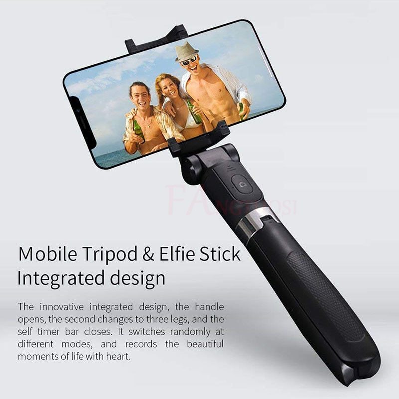 Gogetcart Bluetooth Selfie Stick Tripod – Universal Phone Holder with Remote for iPhone & Android